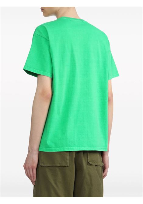 T-shirt con logo in verde - uomo ANDERSSON BELL | ATB1083UGRN